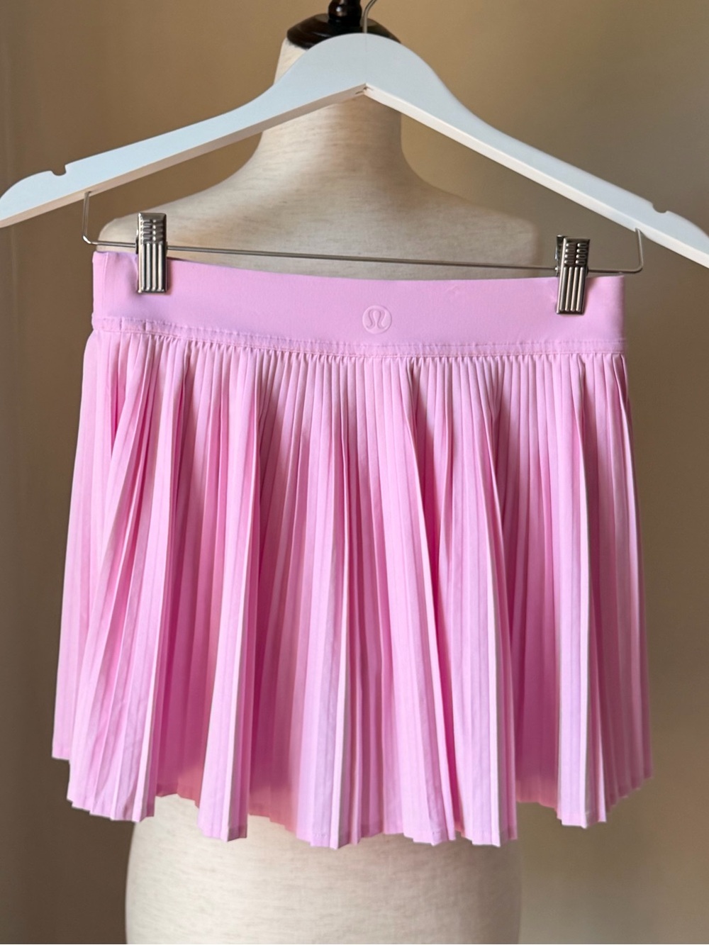 lululemon athletica Light Pink Pleated Skirt